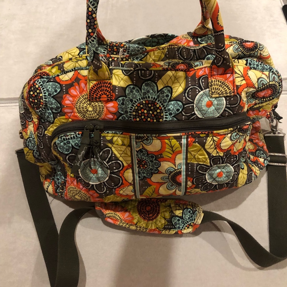 Vera Bradley travel duffle bag